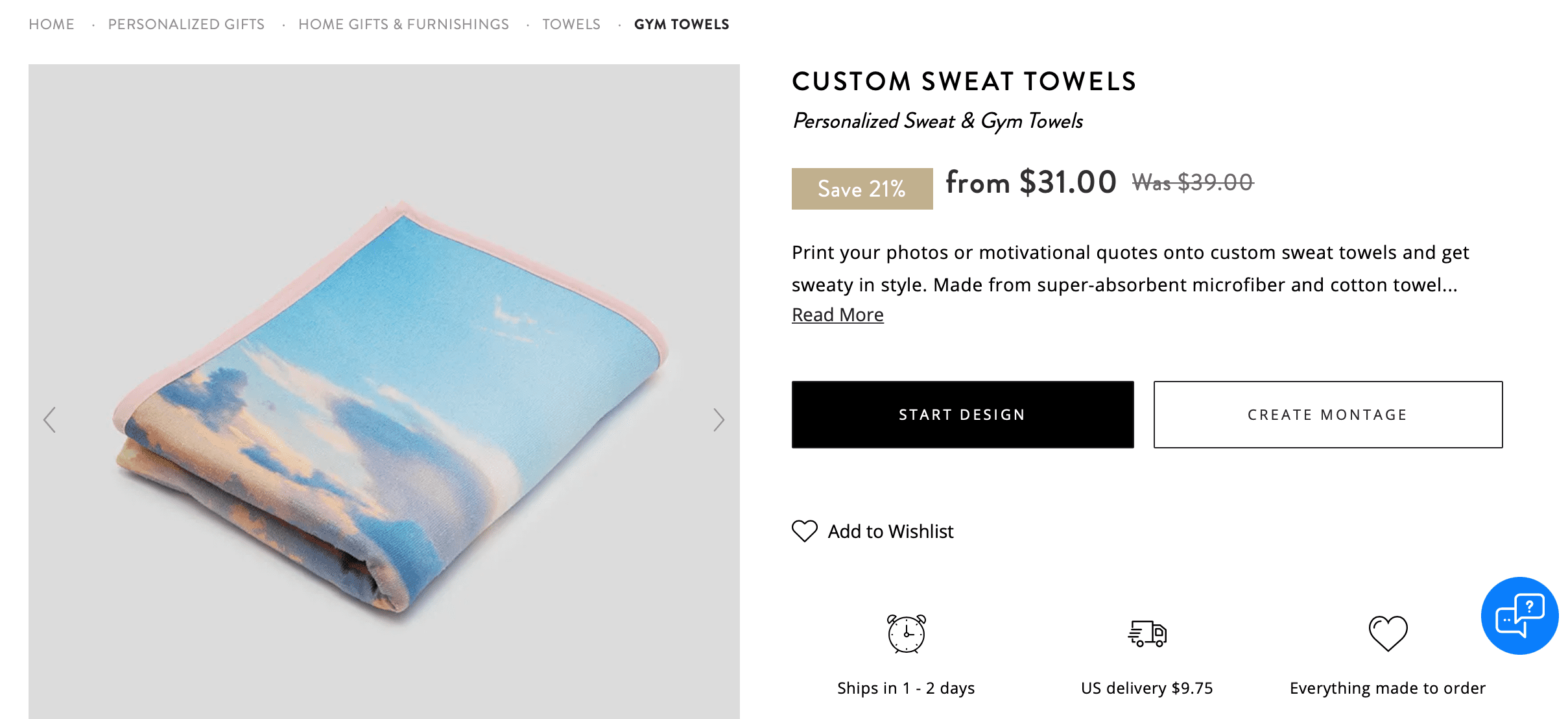 Custom Sweat Towels
